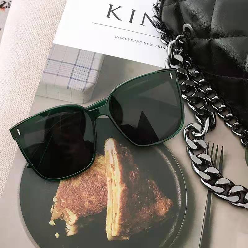 Women's sunglasses HD 2024 new women's fashion sun protection slimming women's frame glasses finished men's sunglasses
