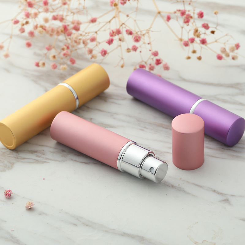 Perfume Bottled 10ml Flat Head Portable Travel Glass Spray Empty Bottle Essential Oil Sample Spray Bottle