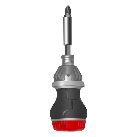 Ratchet Screwdriver Semi-automatic Multifunctional Set Mini Household Multi-angle Cross Screwdriver Built-in