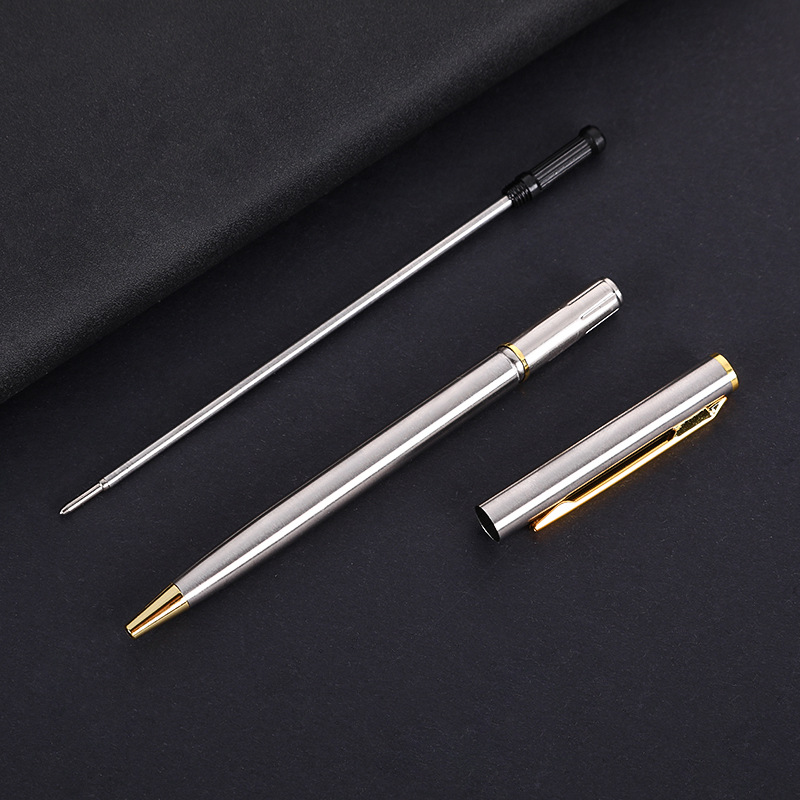 Hotel Metal Pen Small Xihua High-end Ballpoint Pen Advertising Gift Pen Business Small Gaoshi Ballpoint Pen Spot