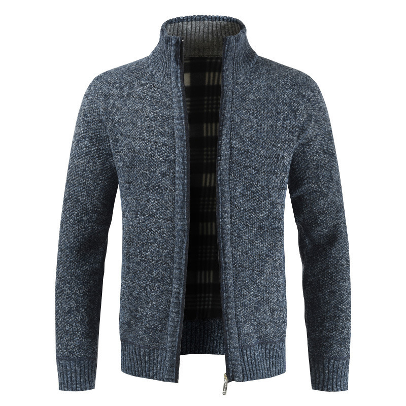 Amazon cross-border Men's foreign trade Men's sweater coat loose sweater men's casual youth knitted cardigan fashion