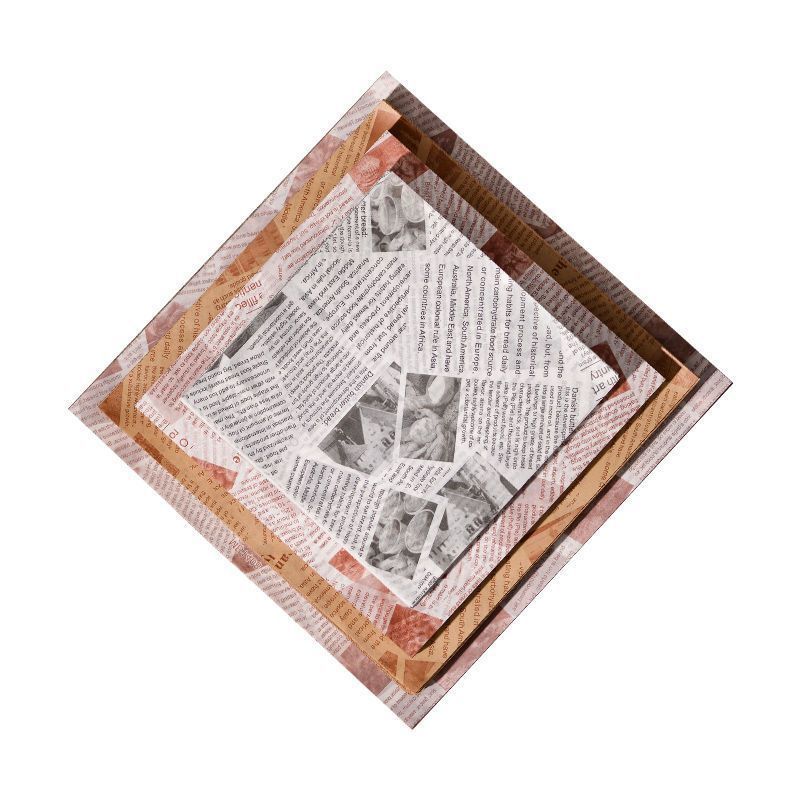 Food Grade Oil-proof Paper Oil Paper Baking Oil-absorbing Paper for Food Use Sandwich Hamburger Wrapping Paper French Fries Oil-proof Paper
