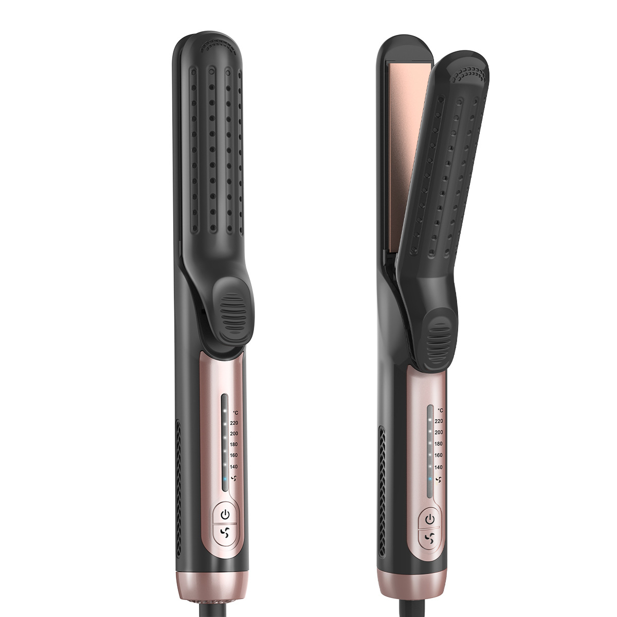 Cross-border new ladies cold wind straight hair clip plate roll straight dual-purpose multifunctional electric hair curling stick egg roll electric splint