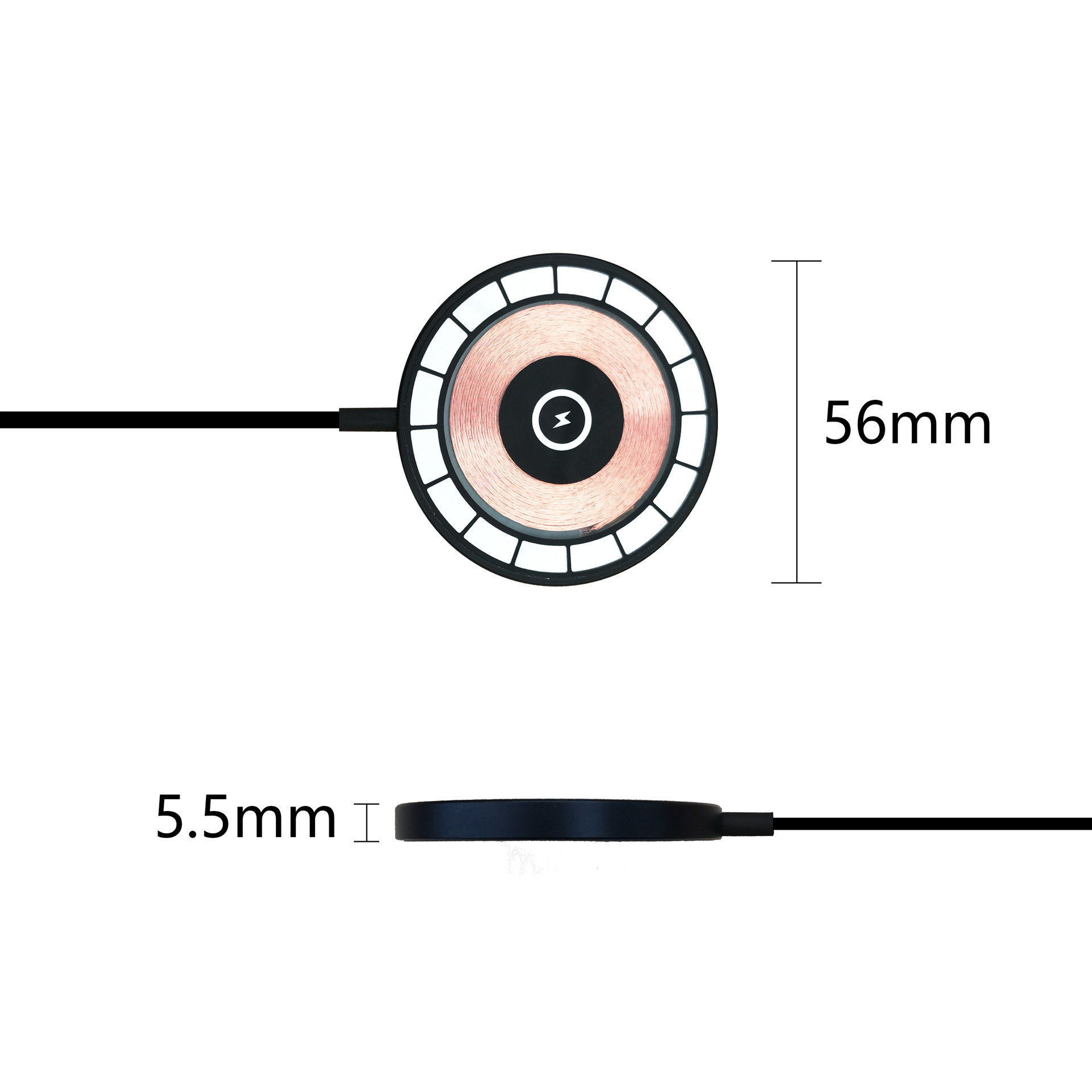 New magsafe magnetic wireless charger for Apple 12 iphone13pro magnetic wireless charger