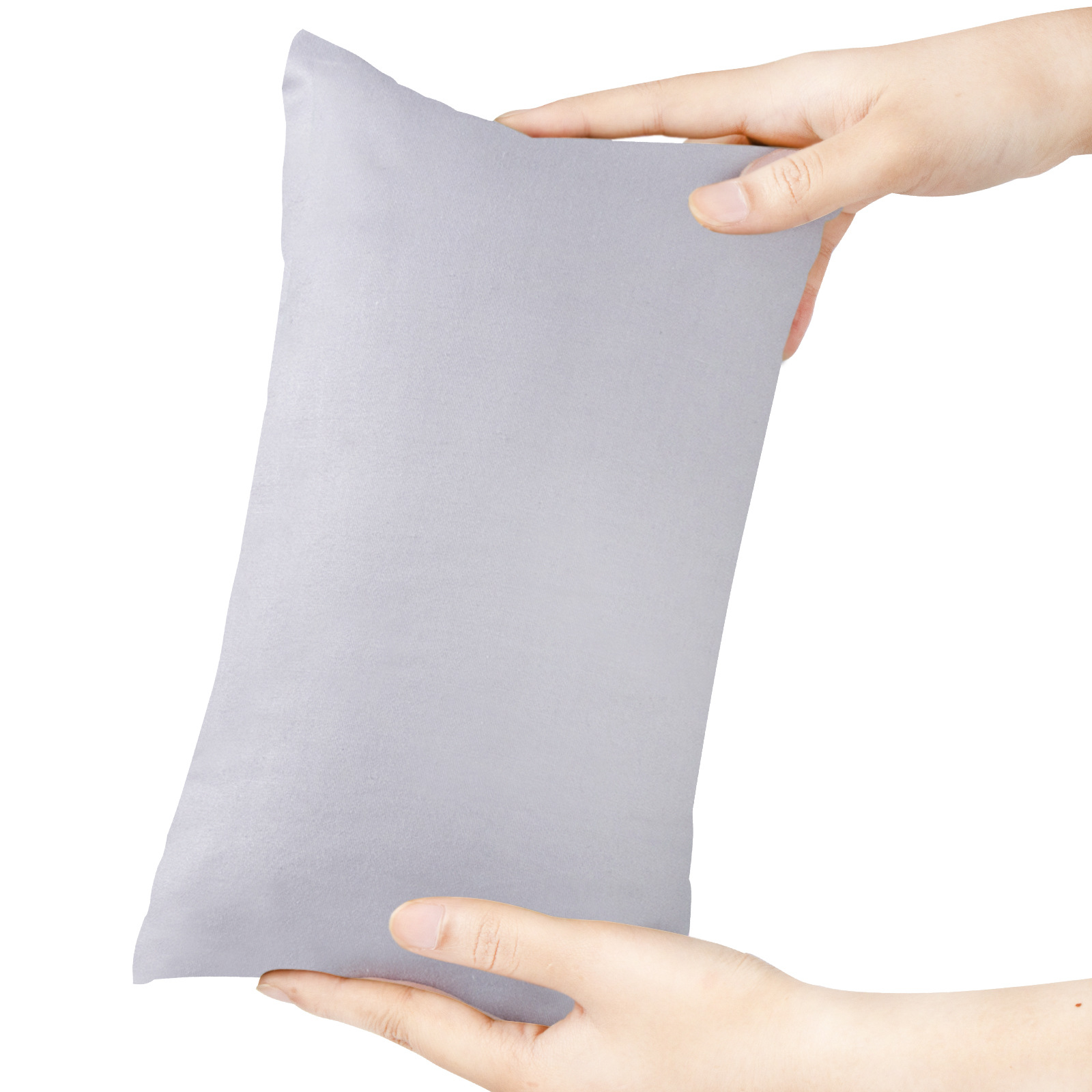 Cross-border mini pillow children's accompanying nap pillow car pillow adult neck pillow auxiliary pillow multi-purpose solid color pillow