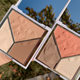 Three-color makeup plate high-gloss blush brightened matte nose shadow eye shadow novice makeup comprehensive plate makeup parity
