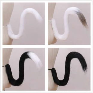 Tail decoration cat ear set jk props children's strap hairband adult female furry fox cos props