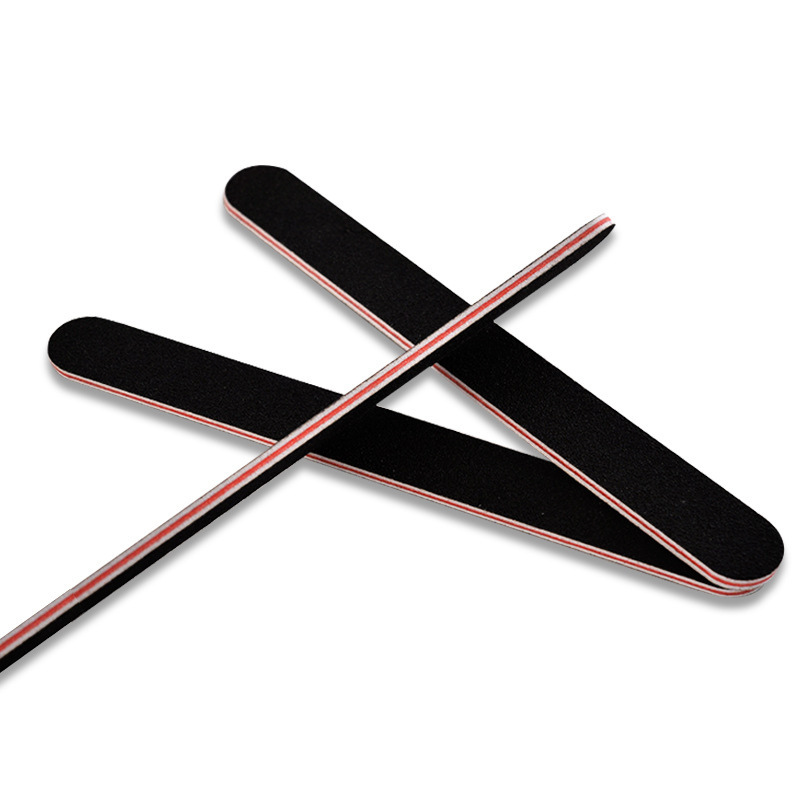 Wholesale nail file nail grinding strip double-sided rub strip nail file red heart sand strip nail grinding nail polish manicure manicure tool