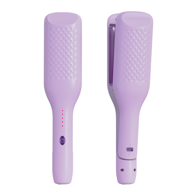 Chen Shuting same style French style 32mm egg roll water ripple large wave curler lamb wool large roll deep V-shaped