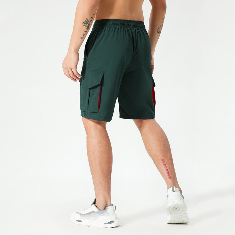 European and American Summer Men's Sports Shorts Loose Workwear Fitness Quick-drying Pants Casual Breathable Large Size Outdoor Pants