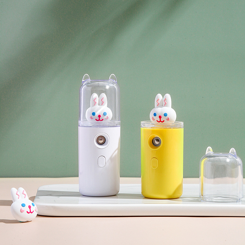 New cartoon cute pet hydrating instrument alcohol disinfectant spray instrument handheld usb charging mini humidifier manufacturers