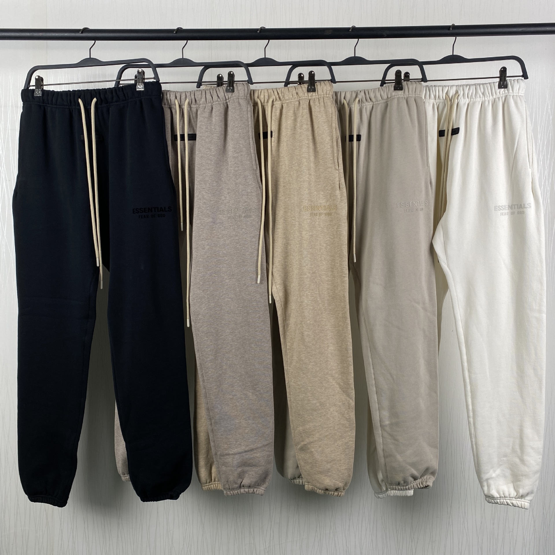 2024SS 長褲 燙標ESSENTIALS潮牌加絨Sweatpants跨境