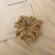 4# flannel large intestine ring-apricot