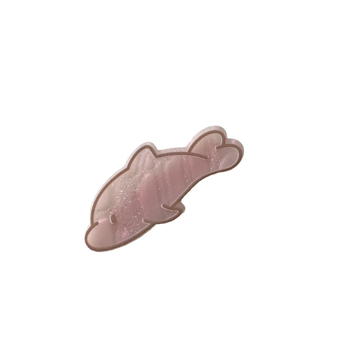 Cute Girl Heart Fish Dried Hair Clip Acrylic Duckbill Clip Hair Accessories 2023 New Bangs Broken Hair Clip Headwear