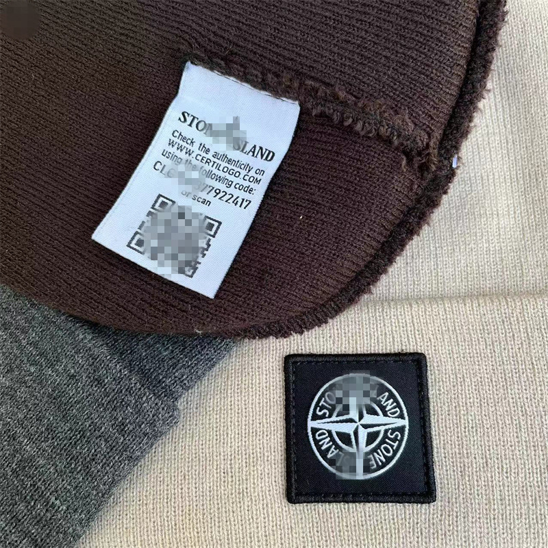 Wholesale cross-border 80g woven knitted hat thickened acrylic wool hat fashion brand cold hat curling warm ski hat