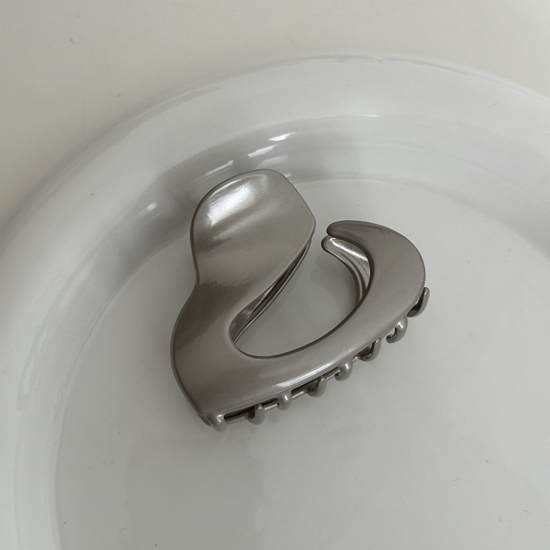 Fermaglio per capelli di alta qualità, fiocco, fermaglio per capelli a forma di squalo, testa a sfera, forcina in metallo, grande copricapo con coda di cavallo_voghion.com