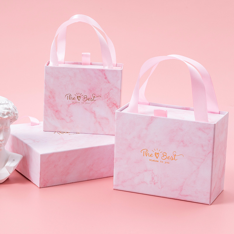 Pull-out Box pink Gift Box Packaging Box Empty Box Accompanying Gift Box Jewelry Lipstick Cosmetic Box Drawer Box