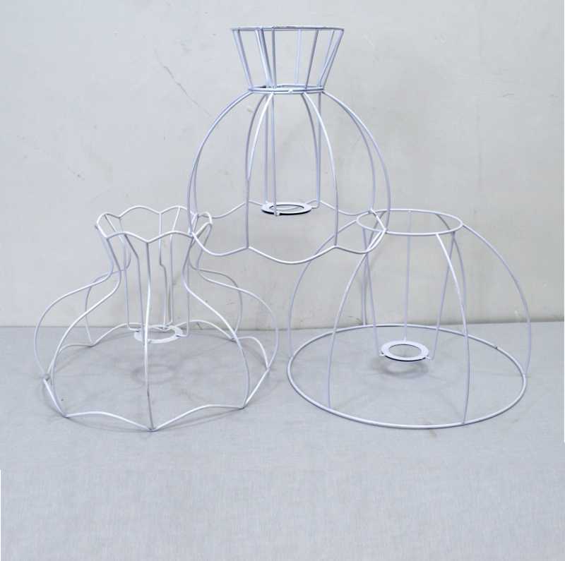 French hardware retro European Crystal stand handmade DIY lamp stand special-shaped table lamp chandelier stand small red book recommended
