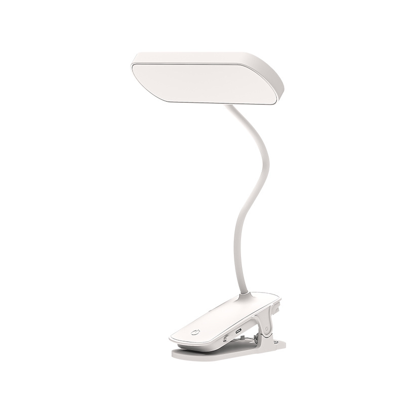 Desktop creative LED small table lamp cross-border Amazon USB charger dual-use primary school student study clip table lamp