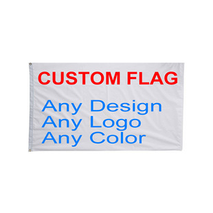 Arbitrary color arbitrary artwork of each size digital printing flag silk screen printing flag