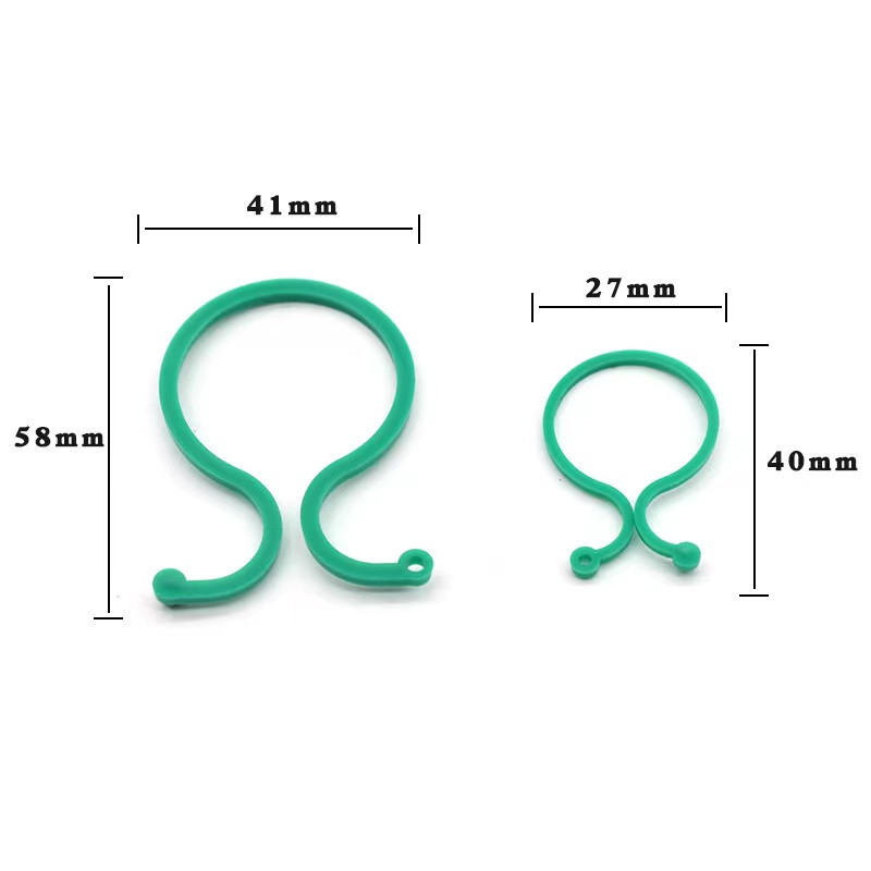 Garden buckle garden clip grafting clip gardening 8 eight-word buckle ring gourd ring gardening accessories