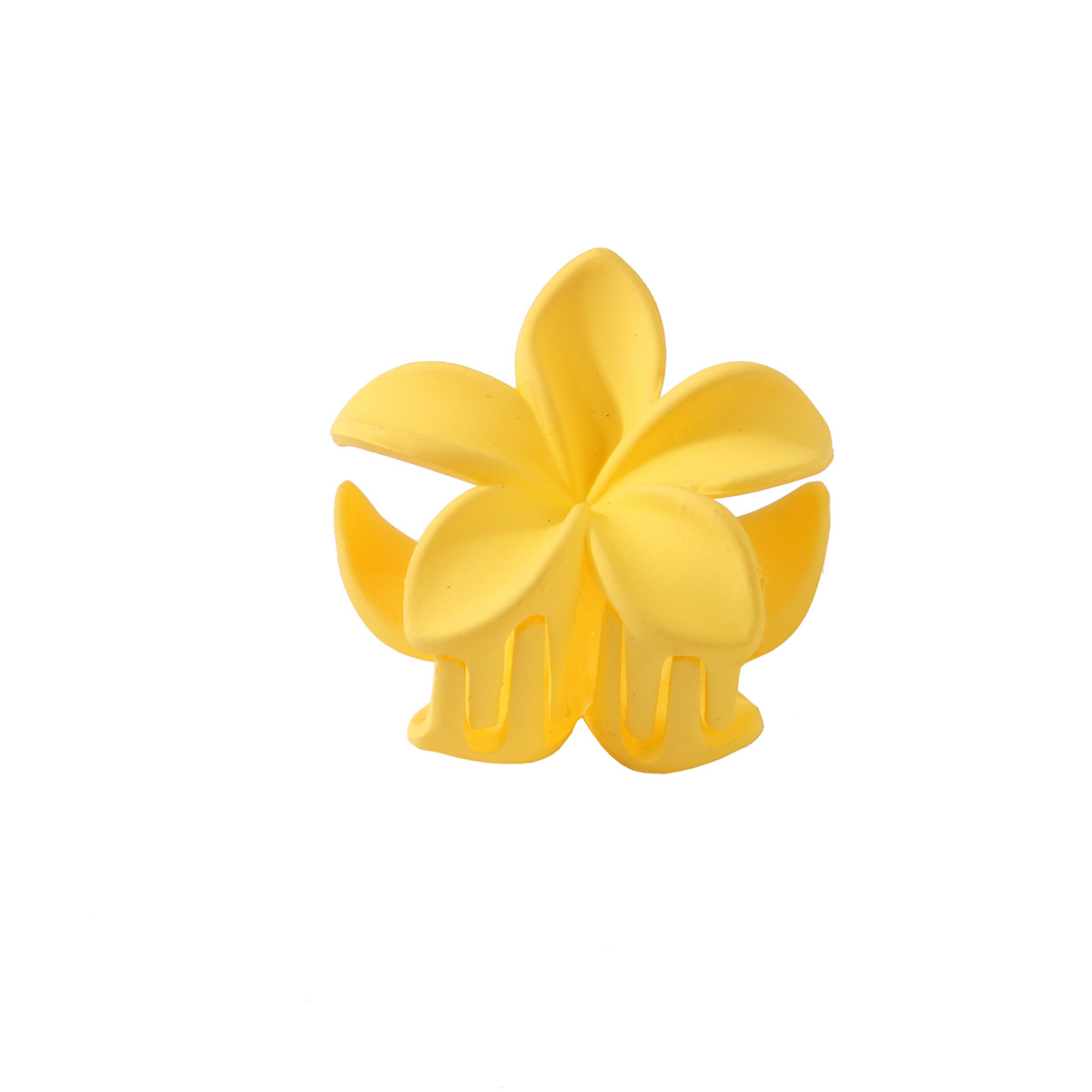 Cross-border  4CM Candy Color Egg Flower Small Grab Clip Simple Flower Hairpin Small Shark Clip Hair Accessories_voghion.com