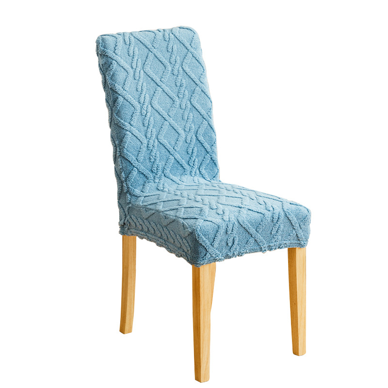 New elastic universal thickened dining chair cover chopsticks cover dining room seat cover backrest integrated wholesale