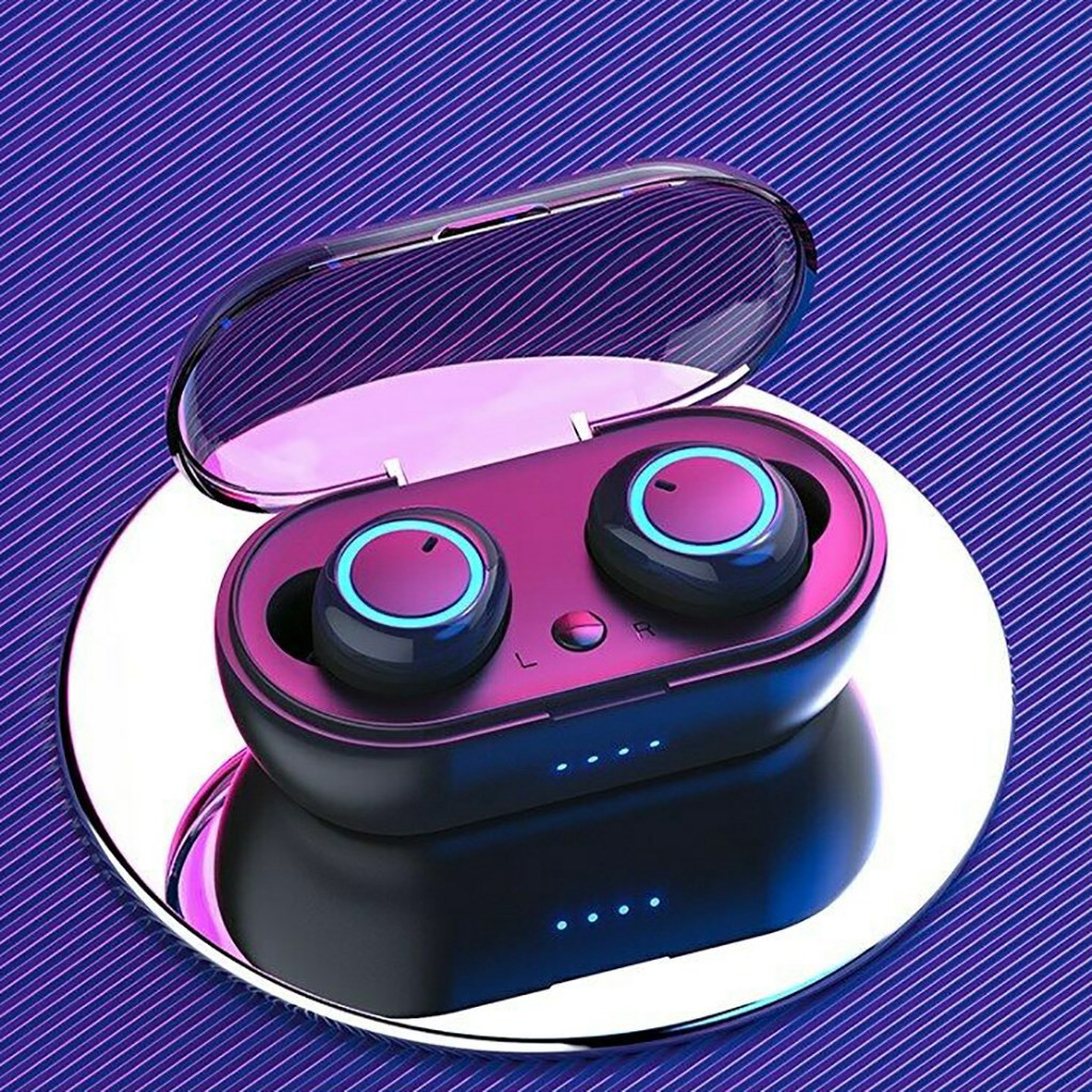 w12 wireless binaural English cross-border private model TWS power display touch 5.0 digital display with charging treasure foreign trade
