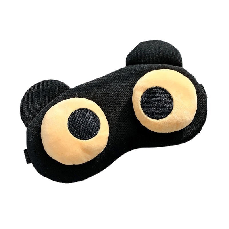 New Cute Funny Eye Mask Men's and Women's Children's Sleep Shading Eye Mask to Relieve Eye Fatigue Cold and Hot Compress Eye Mask