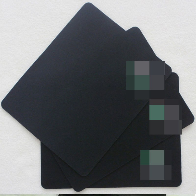 Advertising mouse pad small Logitech pad rubber mouse pad black cloth gift logo wholesale diving protective mat