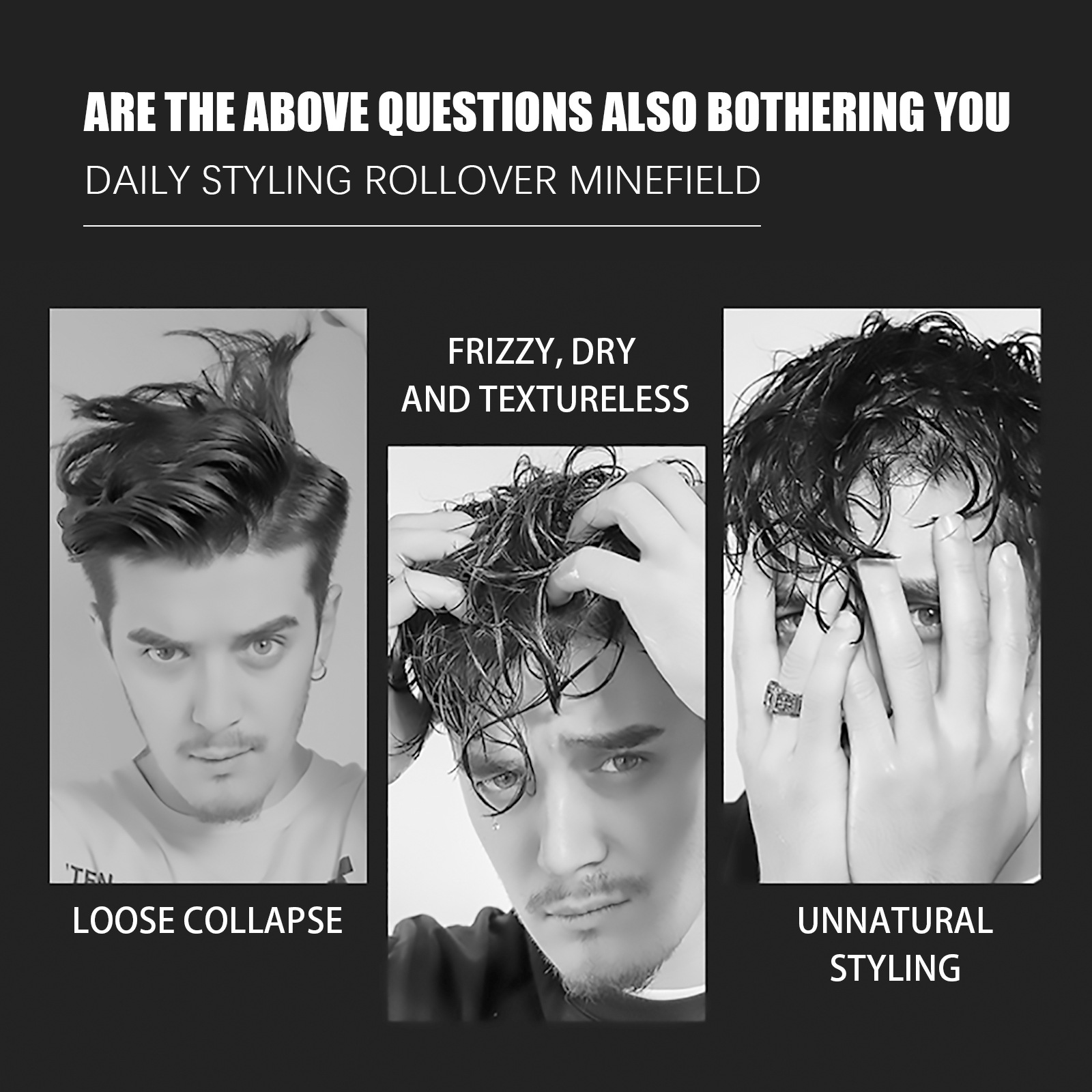 Jaysuing hair styling spray light fluffy fragrance modeling plastic elastic modeling styling spray