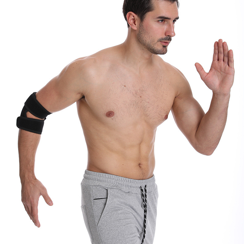 Factory spot basketball elbow protection sports anti-collision adjustable spring support breathable elbow protection arm spring elbow protection