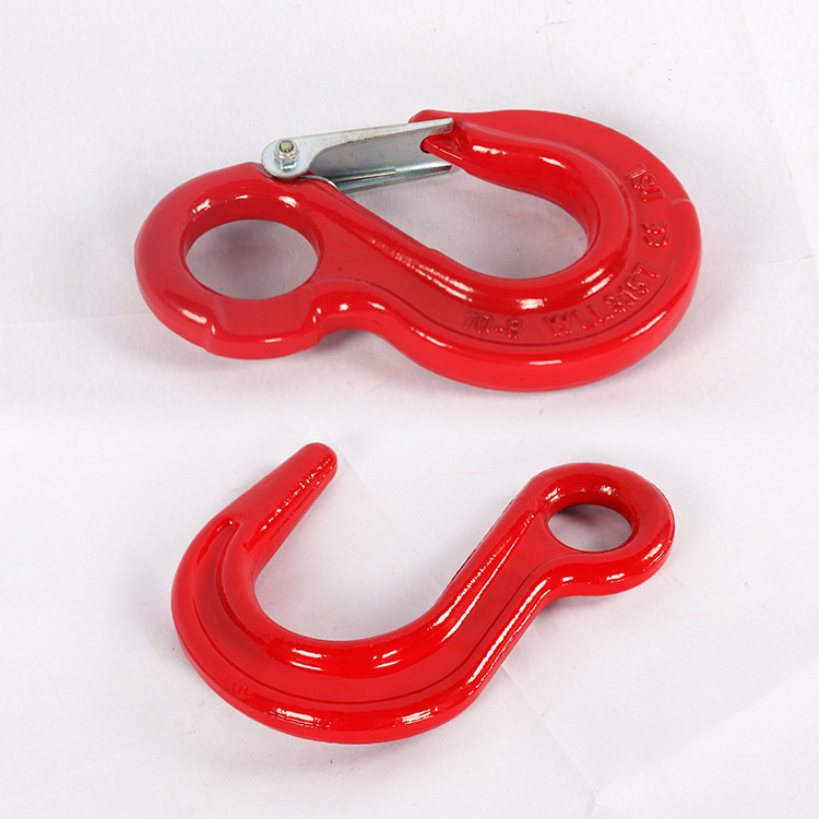 American Loop Hook European Sliding Hook Large Opening Hook Multi-Style Lifting Steel Pipe Hook Pointed Hook American Hook