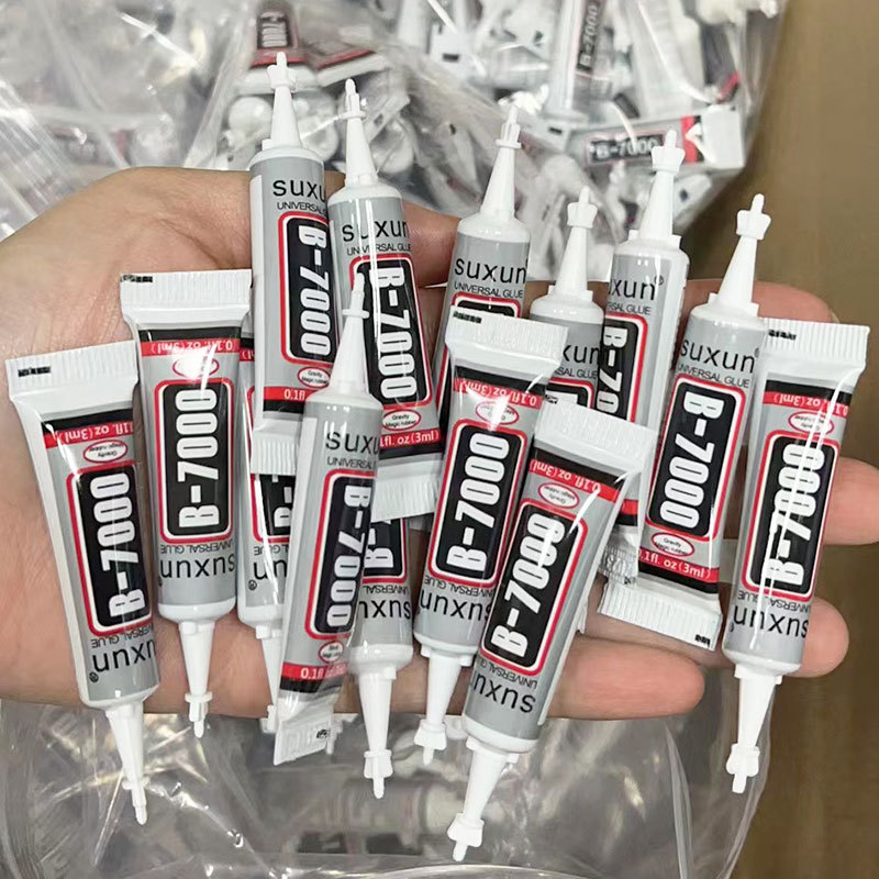 Factory wholesale b7000 glue mobile phone screen repair diy rhinestone dried flower wood metal plastic transparent glue