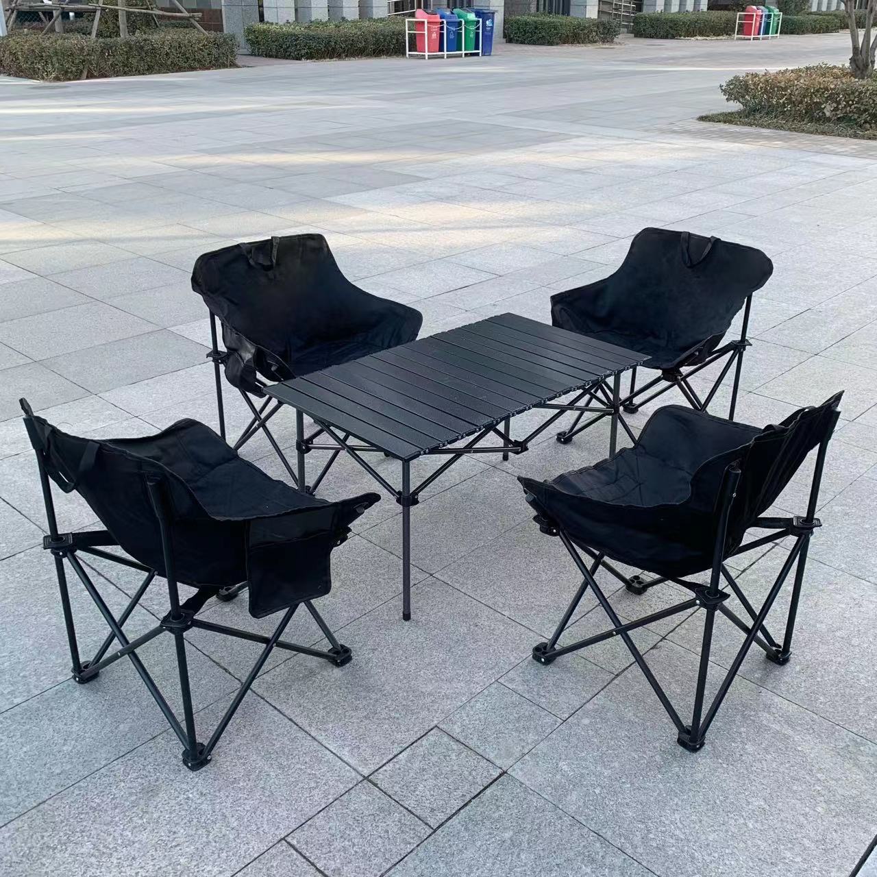 Outdoor Combination Egg Roll Table Portable Foldable Table Barbecue Picnic Camping Table Night Market Stall Artifact Special Table