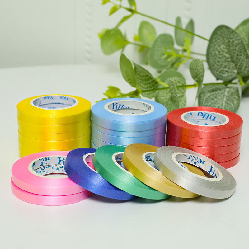 Ribbon Wholesale 10 m Wedding Ribbon Tie Balloon Ribbon Birthday Party Balloon Layout Wedding Decoration Ribbon