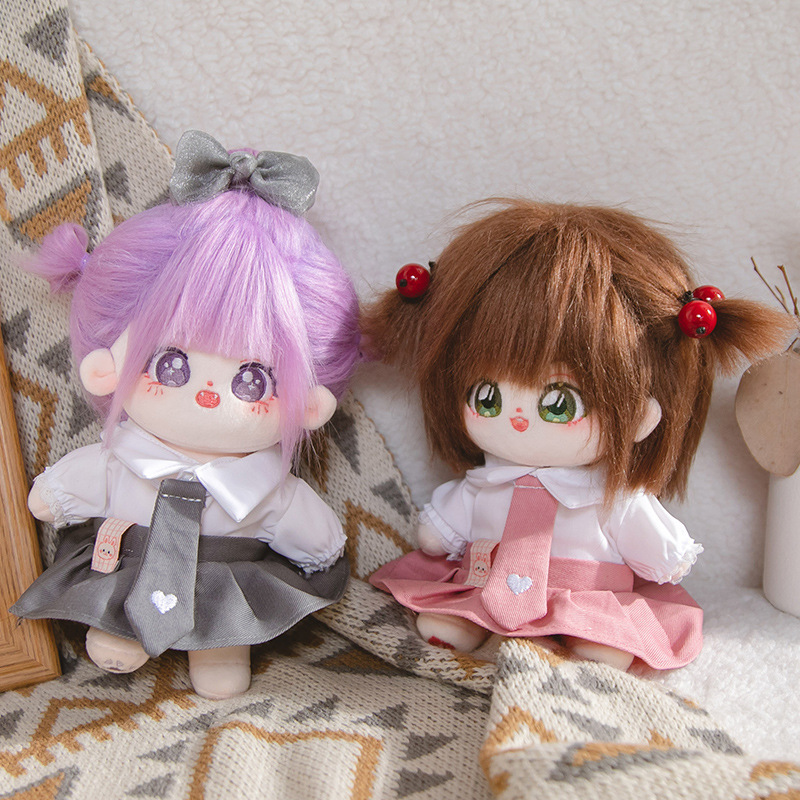Spot Doll Clothes 20cm Cotton Doll Clothes Set 20cm Star Doll Replacement Dress Doll Accessories