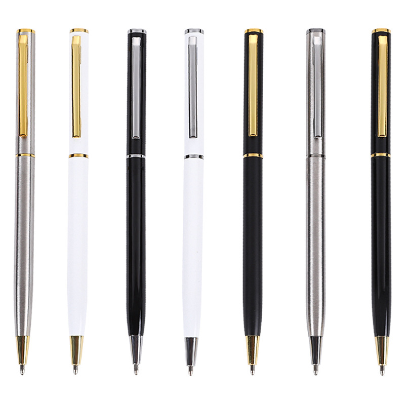 Hotel Metal Pen Small Xihua High-end Ballpoint Pen Advertising Gift Pen Business Small Gaoshi Ballpoint Pen Spot