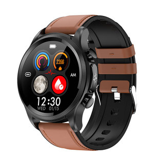 2022 new E400 smart watch ECG + PPG non-invasive blood glucose body temperature blood pressure blood oxygen ECG with 1.39 screen