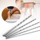150mm long twist drill high speed steel straight shank twist drill, 200mm long twist drill