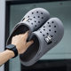 Monick 2024 new men's and women's hole shoes summer non-slip couple lightweight EVA breathable beach shoes wholesale
