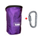 Purple powder bag + D buckle
