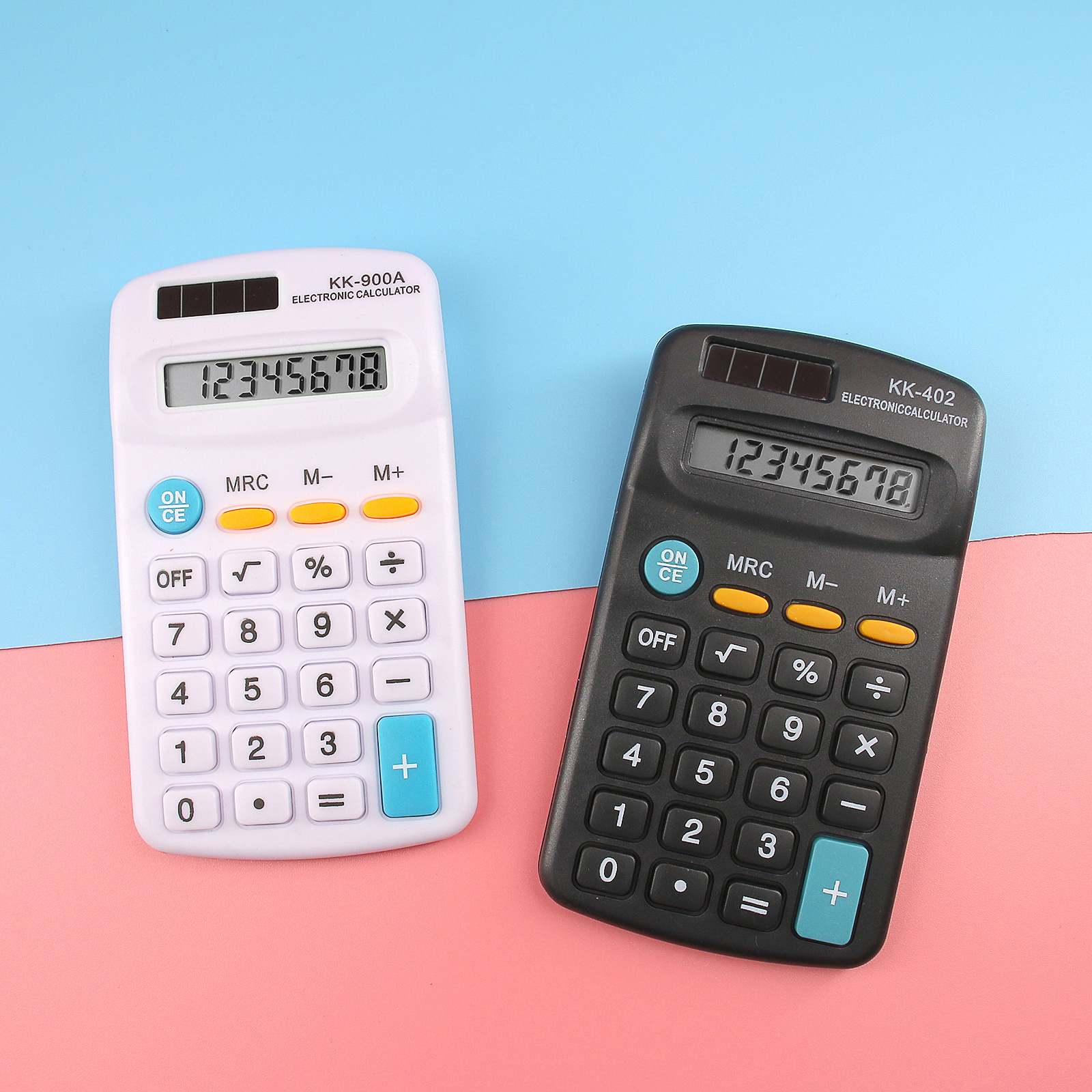 Student calculator Palm type 8 bit gift computer fashion mini portable color calculator wholesale
