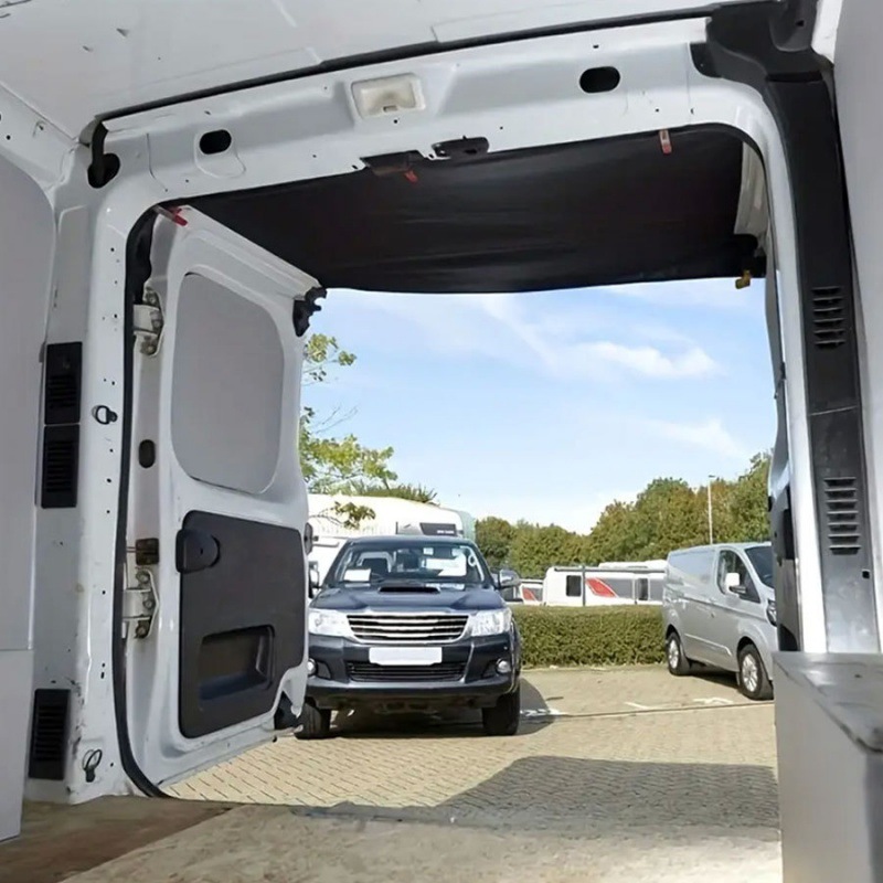 Thickened Waterproof Sunshade Oxford Cloth Tail Door Sunshade for RV Transport RV Barn Cover Rain Cover Sunshade