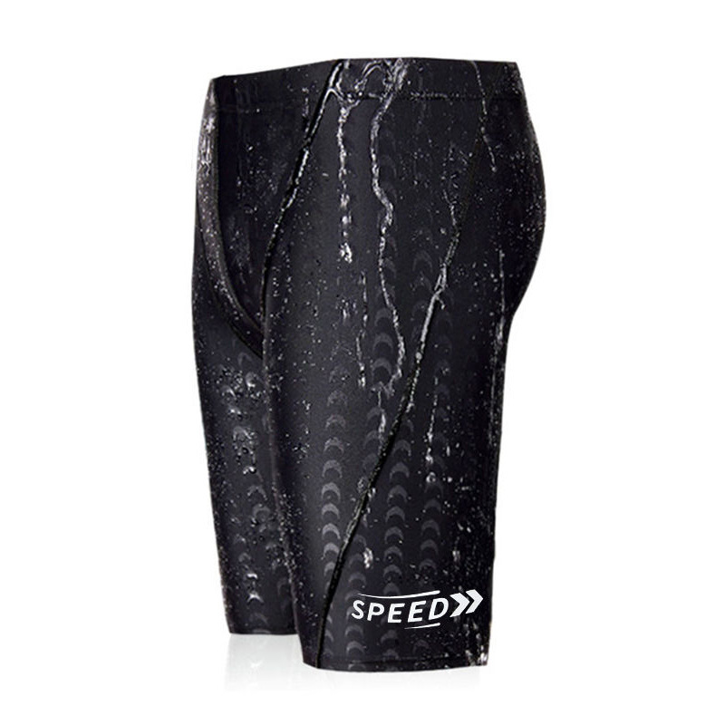 New Swimming Trunks Men's Boxer Anti-embarrassment Swimming Trunks Set Five-point Loose Swimsuit Adult Hot Spring Swimming Equipment
