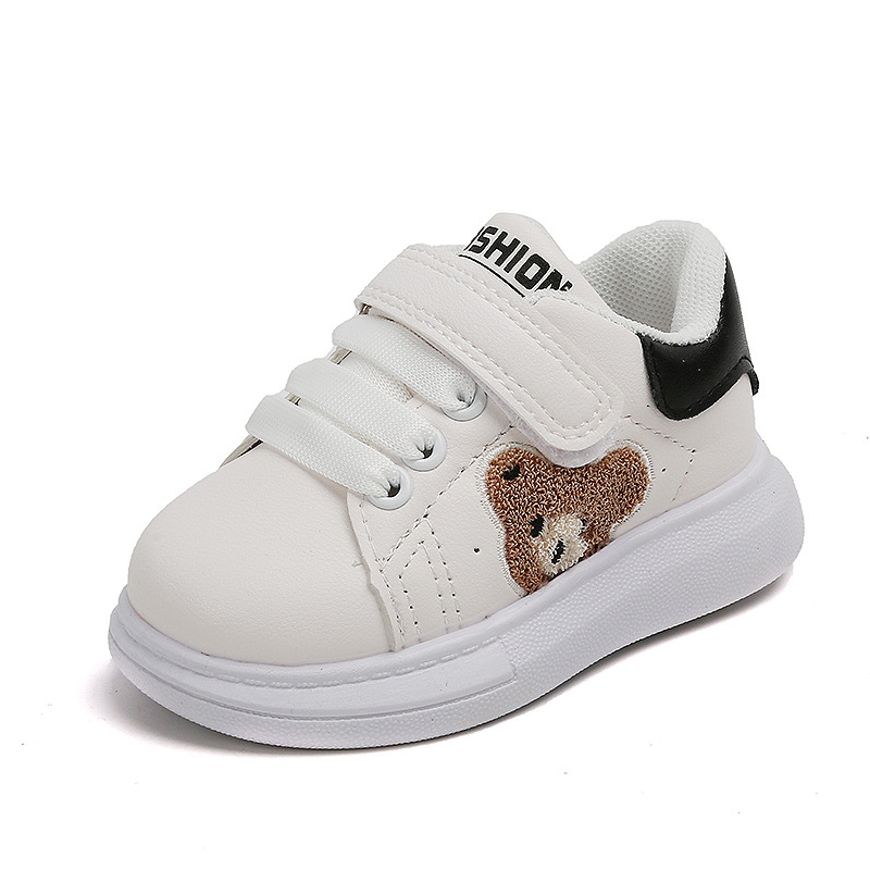 Spring and Autumn Children's sneaker white shoes boys and girls casual shoes waterproof baby shoes 1-6 years old running shoes