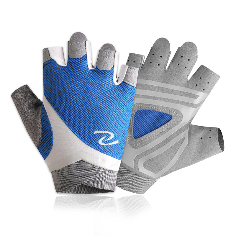New Outdoor Mountaineering Gloves Men's and Women's Half-finger Sports Yoga Fitness Gloves Cycling Training Gloves - ShopShipShake