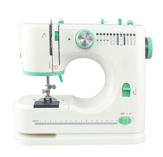 520 sewing machine Amazon e-commerce household sewing machine mini multi-function lock lock hole eat thick electric