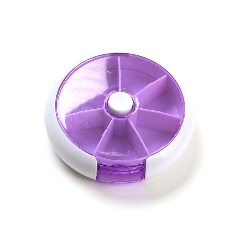 Travel Portable Mini Pill Box Pill Box Sealed Storage Box Weekly 7-Case Portable Pill Box Sub-pack Box