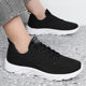 New 2025 Flying Woven Mesh sneaker Men's Spring and Autumn Light Soft Sole Casual Shoes Student Breathable Running Shoes
